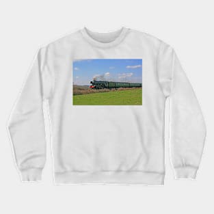 Flying Scotsman, Swanage Railway, March 2019 Crewneck Sweatshirt